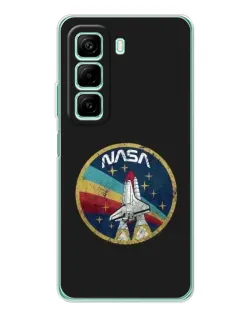 Чехол для Xiaomi Redmi Note 15R с картинкой «NASA — эмблема миссии» Чехол для Xiaomi Redmi Note 15R с картинкой «NASA — эмблема миссии»
