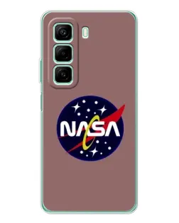 Чехол для Xiaomi Redmi Note 15R с картинкой «NASA — ретро космос»