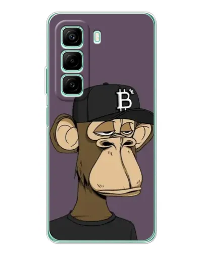 Чехол для Xiaomi Redmi Note 15R с картинкой «Bored Ape в кепке» Чехол для Xiaomi Redmi Note 15R с картинкой «Bored Ape в кепке»