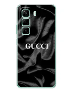 Чохол для Xiaomi Redmi Note 15R з картинкою «Gucci — шовкові хвилі»