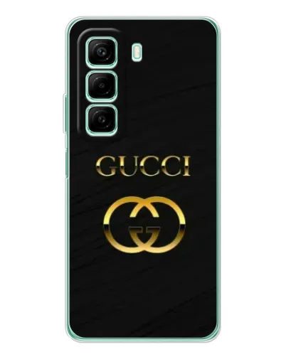 Чехол для Xiaomi Redmi Note 15R с картинкой «Золотой логотип Gucci» Чехол для Xiaomi Redmi Note 15R с картинкой «Золотой логотип Gucci»