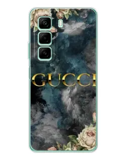 Чохол для Xiaomi Redmi Note 15R з картинкою «Абстрактні квіти Gucci»