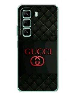 Чохол для Xiaomi Redmi Note 15R з картинкою «Gucci — стьобаний чорний»