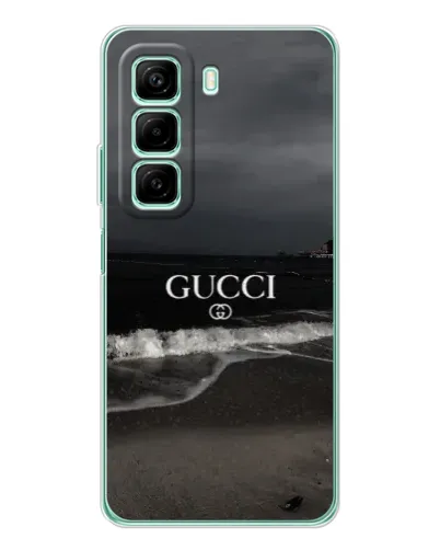 Чехол для Xiaomi Redmi Note 15R с картинкой «Gucci — морской прибой» Чехол для Xiaomi Redmi Note 15R с картинкой «Gucci — морской прибой»