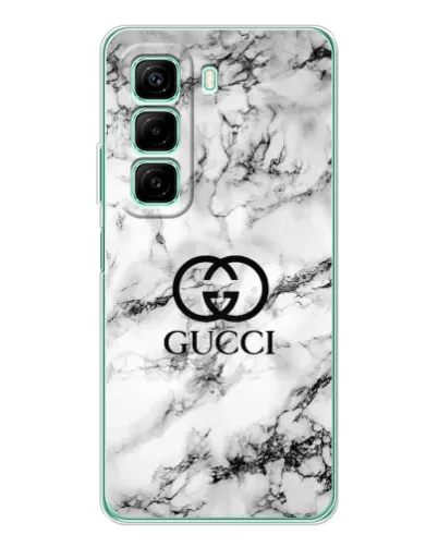 Чехол для Xiaomi Redmi Note 15R с картинкой «Gucci — мраморный шик» Чехол для Xiaomi Redmi Note 15R с картинкой «Gucci — мраморный шик»