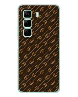 Чохол для Xiaomi Redmi Note 15R з картинкою «Gucci — золоті діагоналі»