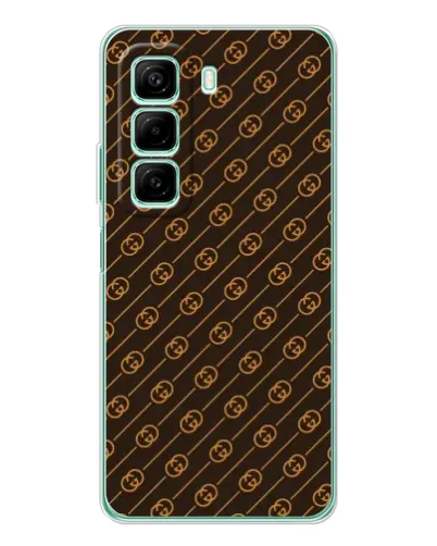 Чехол для Xiaomi Redmi Note 15R с картинкой «Gucci — золотые диагонали» Чехол для Xiaomi Redmi Note 15R с картинкой «Gucci — золотые диагонали»