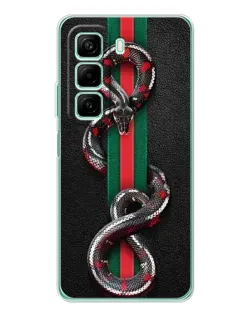 Чохол для Xiaomi Redmi Note 15R з картинкою «Gucci — змія на смузі»