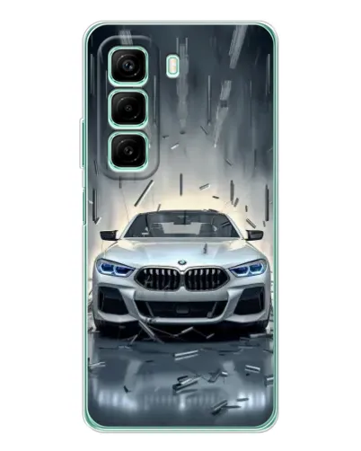 Чехол для Xiaomi Redmi Note 15R с картинкой «BMW в свете фар» Чехол для Xiaomi Redmi Note 15R с картинкой «BMW в свете фар»