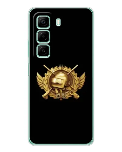 Чехол для Xiaomi Redmi Note 15R с картинкой «PUBG — оранжевый градиент» Чехол для Xiaomi Redmi Note 15R с картинкой «PUBG — оранжевый градиент»