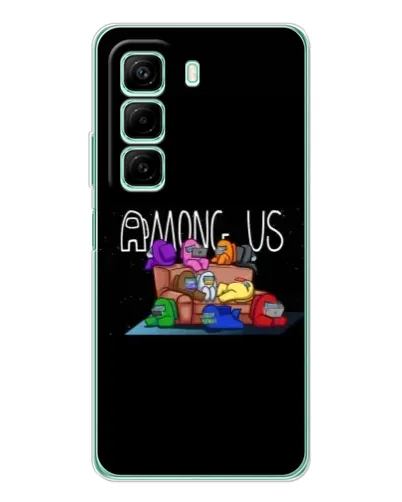 Чехол для Xiaomi Redmi Note 15R с картинкой «Логотип Among Us» Чехол для Xiaomi Redmi Note 15R с картинкой «Логотип Among Us»