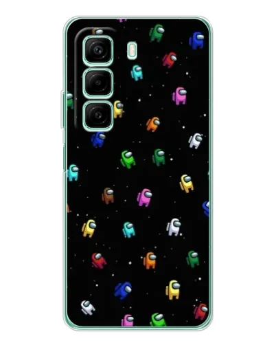Чехол для Xiaomi Redmi Note 15R с картинкой «Экипаж Among Us» Чехол для Xiaomi Redmi Note 15R с картинкой «Экипаж Among Us»