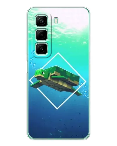 Чехол для Xiaomi Redmi Note 15R с картинкой «Черепаха Minecraft» Чехол для Xiaomi Redmi Note 15R с картинкой «Черепаха Minecraft»