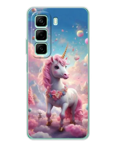 Чехол для Xiaomi Redmi Note 15R с картинкой «Единорог среди облаков» Чехол для Xiaomi Redmi Note 15R с картинкой «Единорог среди облаков»