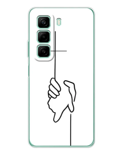 Чехол для Xiaomi Redmi Note 15R с картинкой «Рука держит» Чехол для Xiaomi Redmi Note 15R с картинкой «Рука держит»