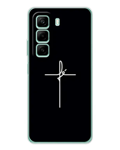 Чехол для Xiaomi Redmi Note 15R с картинкой «Тонкий крест» Чехол для Xiaomi Redmi Note 15R с картинкой «Тонкий крест»