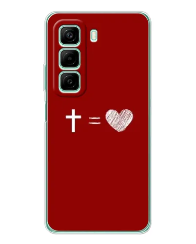Чехол для Xiaomi Redmi Note 15R с картинкой «Уравнение любви» Чехол для Xiaomi Redmi Note 15R с картинкой «Уравнение любви»