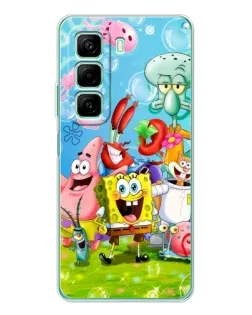 Чехол для Xiaomi Redmi Note 15R с картинкой «Губка Боб и друзья» Чехол для Xiaomi Redmi Note 15R с картинкой «Губка Боб и друзья»