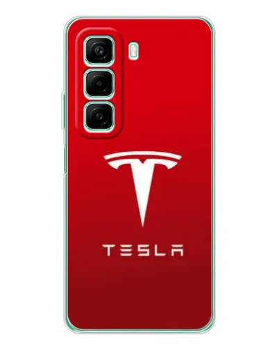 Чехол для Xiaomi Redmi Note 15R с картинкой «Tesla Red Classic»