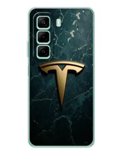 Чохол для Xiaomi Redmi Note 15R з картинкою «Мармурова Tesla Gold» Чохол для Xiaomi Redmi Note 15R з картинкою «Мармурова Tesla Gold»