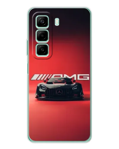 Чехол для Xiaomi Redmi Note 15R с картинкой «Mercedes AMG — красная линия» Чехол для Xiaomi Redmi Note 15R с картинкой «Mercedes AMG — красная линия»