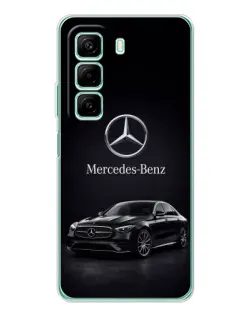 Чехол для Xiaomi Redmi Note 15R с картинкой «Mercedes — решетка радиатора»