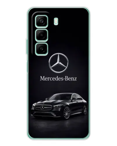 Чехол для Xiaomi Redmi Note 15R с картинкой «Mercedes — решетка радиатора» Чехол для Xiaomi Redmi Note 15R с картинкой «Mercedes — решетка радиатора»