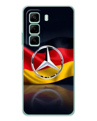 Чехол для Xiaomi Redmi Note 15R с картинкой «Mercedes — флаг Германии» Чехол для Xiaomi Redmi Note 15R с картинкой «Mercedes — флаг Германии»