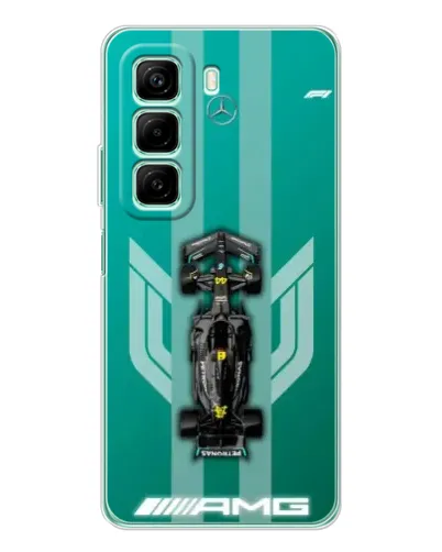 Чехол для Xiaomi Redmi Note 15R с картинкой «Mercedes AMG Petronas» Чехол для Xiaomi Redmi Note 15R с картинкой «Mercedes AMG Petronas»