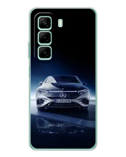 Чехол для Xiaomi Redmi Note 15R с картинкой «Ночной Mercedes EQ» Чехол для Xiaomi Redmi Note 15R с картинкой «Ночной Mercedes EQ»