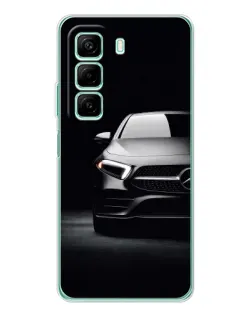 Чехол для Xiaomi Redmi Note 15R с картинкой «Свет фар Mercedes»