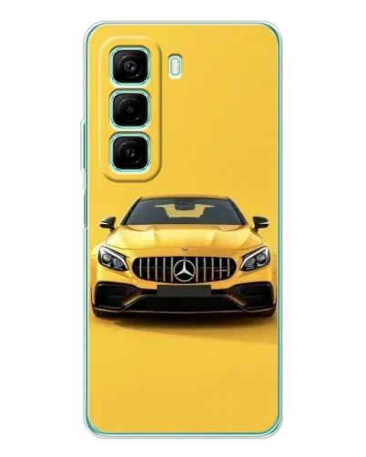 Чехол для Xiaomi Redmi Note 15R с картинкой «Желтый Mercedes GT» Чехол для Xiaomi Redmi Note 15R с картинкой «Желтый Mercedes GT»