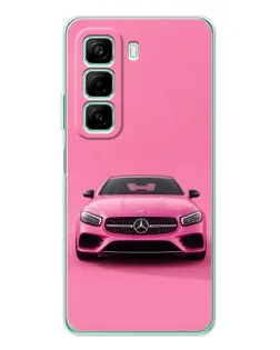 Чехол для Xiaomi Redmi Note 15R с картинкой «Розовый Mercedes AMG» Чехол для Xiaomi Redmi Note 15R с картинкой «Розовый Mercedes AMG»