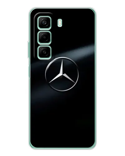 Чехол для Xiaomi Redmi Note 15R с картинкой «Mercedes на металле» Чехол для Xiaomi Redmi Note 15R с картинкой «Mercedes на металле»