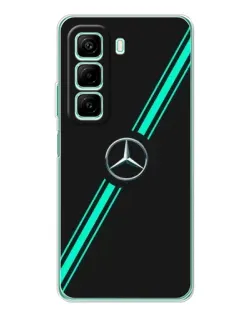 Чехол для Xiaomi Redmi Note 15R с картинкой «Спортивные линии Mercedes» Чехол для Xiaomi Redmi Note 15R с картинкой «Спортивные линии Mercedes»