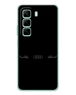 Чохол для Xiaomi Redmi Note 15R з картинкою «Audi — світловий підпис»