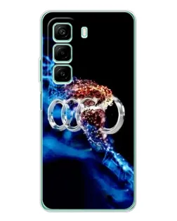 Чохол для Xiaomi Redmi Note 15R з картинкою «Енергія лого Audi»