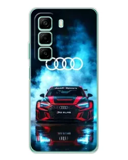 Чохол для Xiaomi Redmi Note 15R з картинкою «Audi Sport — неон»