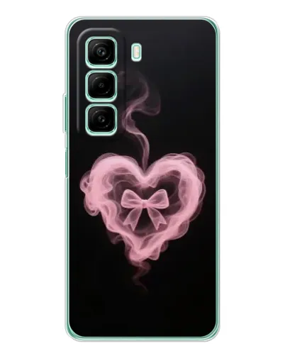 Чехол для Xiaomi Redmi Note 15R с картинкой «Дымчатое сердце»