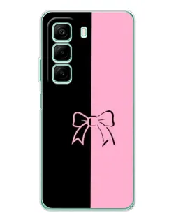 Чехол для Xiaomi Redmi Note 15R с картинкой «Половинки банта»