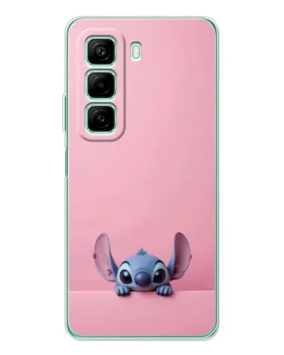 Чехол для Xiaomi Redmi Note 15R с картинкой «Stitch выглядывает»