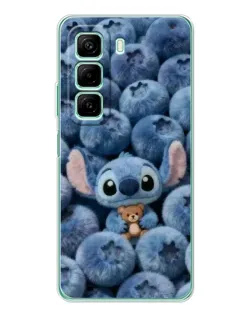 Чехол для Xiaomi Redmi Note 15R с картинкой «Стич и голубика» Чехол для Xiaomi Redmi Note 15R с картинкой «Стич и голубика»