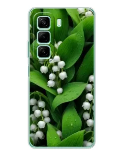 Чохол для Xiaomi Redmi Note 15R з картинкою «Конвалії в зелені»