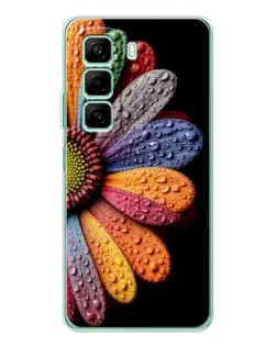 Чохол для Xiaomi Redmi Note 15R з картинкою «Райдужна квітка»