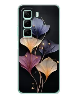 Чохол для Xiaomi Redmi Note 15R з картинкою «Лілові квіти грації»