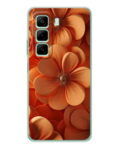 Чехол для Xiaomi Redmi Note 15R с картинкой «Оранжевый макро цветок» Чехол для Xiaomi Redmi Note 15R с картинкой «Оранжевый макро цветок»