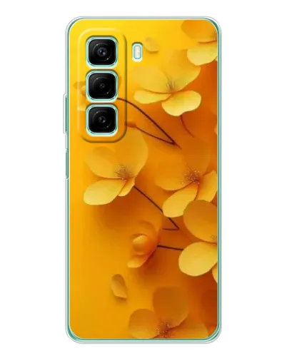 Чехол для Xiaomi Redmi Note 15R с картинкой «Золотые лепестки» Чехол для Xiaomi Redmi Note 15R с картинкой «Золотые лепестки»
