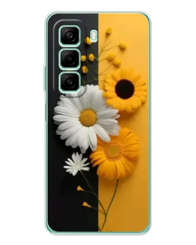 Чехол для Xiaomi Redmi Note 15R с картинкой «Подсолнух и ромашка» Чехол для Xiaomi Redmi Note 15R с картинкой «Подсолнух и ромашка»