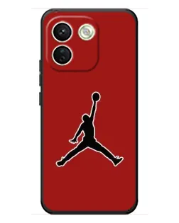Чохол для Xiaomi Redmi Note 17 Pro Max з картинкою «Jordan Red Back»