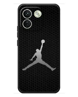 Чохол для Xiaomi Redmi Note 17 Pro Max з картинкою «Jordan Dark Carbon»